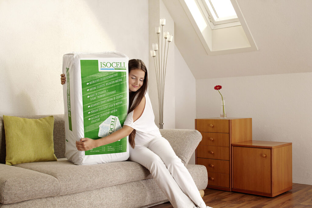 cellulóz szigetelés